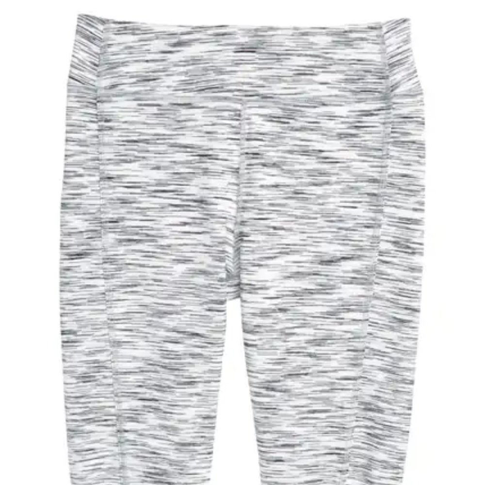 Zella Girl High Waist Lattice Crop Leggings